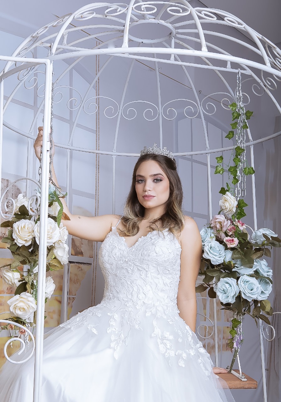 Vestido Celeste